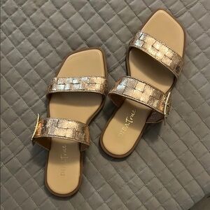 Gold Women's Sandals